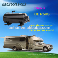 R407C R410A CE ROHS rv récréatif véhicule horizontal compresseur rotatif pour climatiseur Portable camping-car